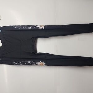 Nuckily Cycling Apparel Designed In Italy Black Waterproof Thermal Long Pants